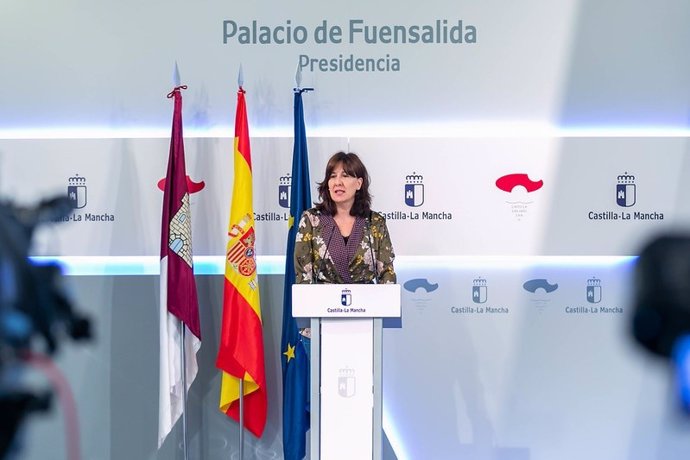 La portavoz del Gobierno regional, Bñanca Fernández.
