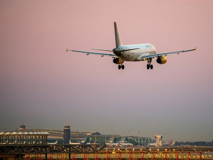Avión despegando
