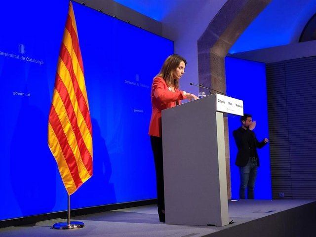 La consellera de Presidencia y portavoz del Govern, Meritxell Budó.