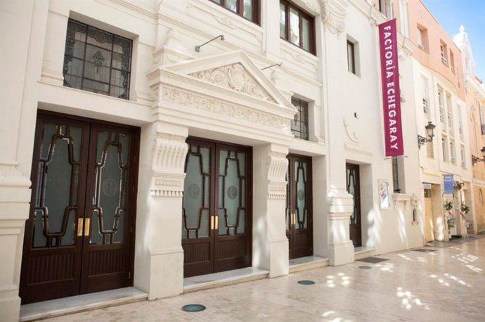 Fachada del Teatro Echegaray en Málaga capital