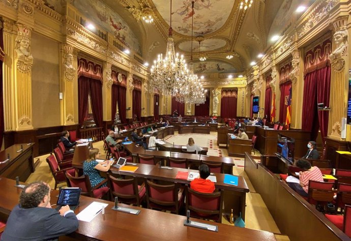 Pleno del Parlament de este martes.