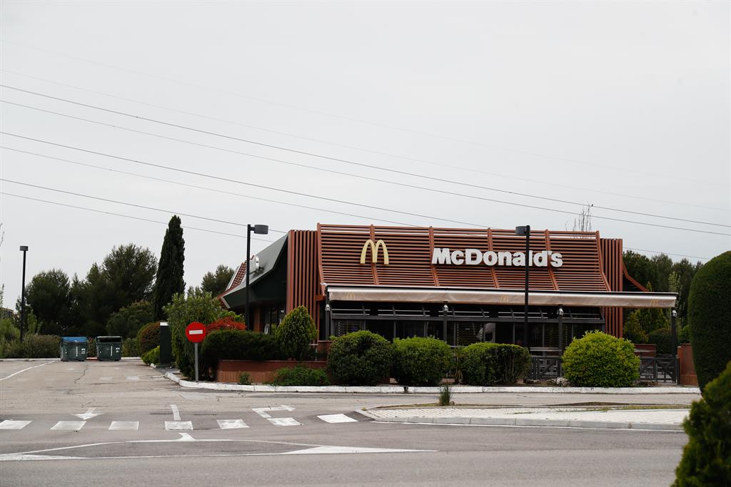 La facturación global de McDonald�s se hunde un 30 en abril y mayo