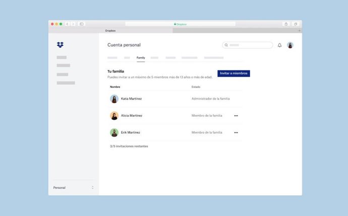 Dropbox Family, el nuevo plan de la plataforma de almacenamiento de archivos para hasta seis miembros
