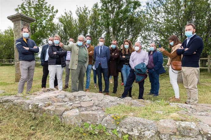 Julióbriga "se abre al exterior" y ofrece visitas guiadas a los yacimientos de la ciudad romana