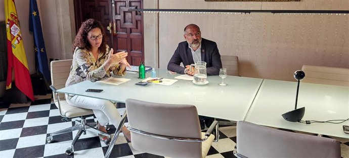 Catalina Cladera y Andreu Serra.