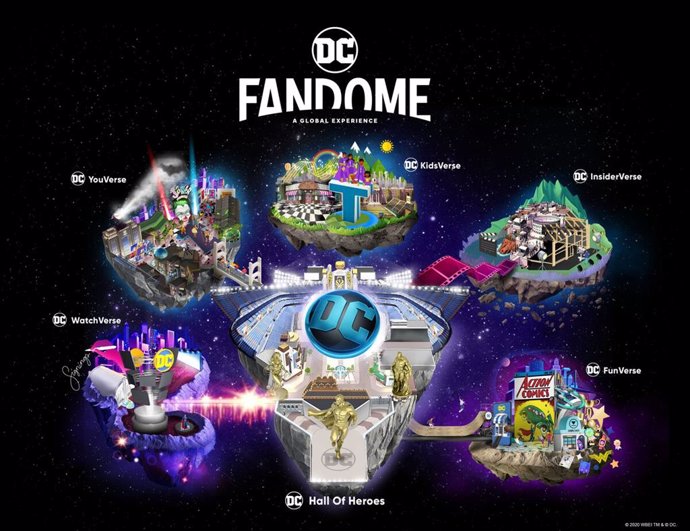 Imagen promocional de DC FanDome