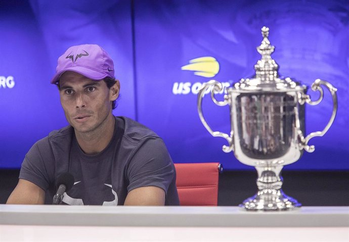 El tenista español Rafael Nadal después de conquistar el US Open de 2019