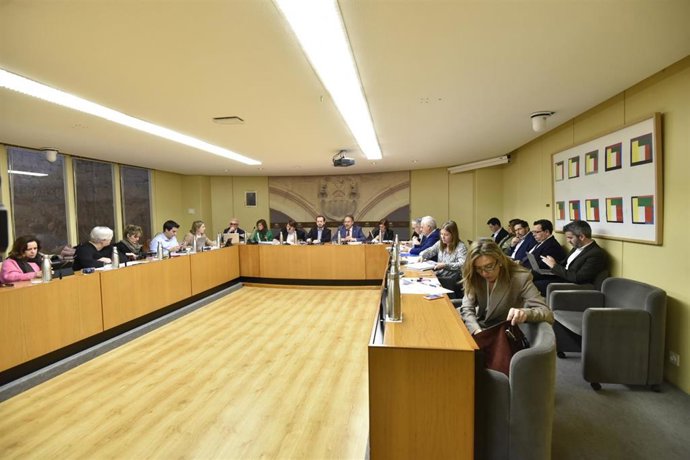El consejero de Educación, Luis Cacho, ha comparecido ante el Parlamento para desgranar las líneas del presupuesto que manejará su consejería