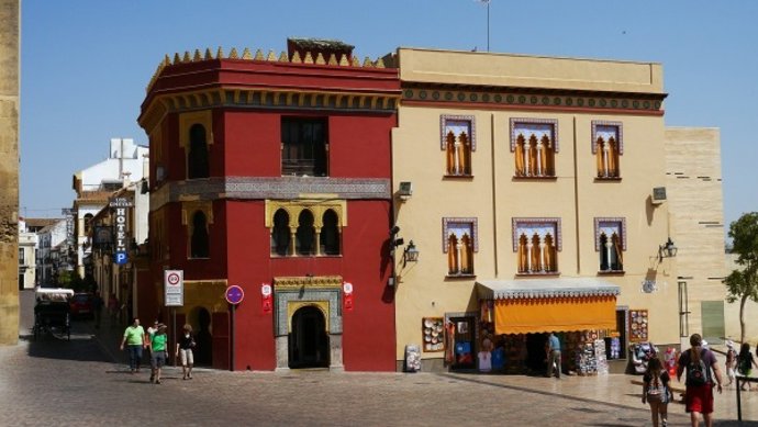 La plaza del Triunfo, junto a la Mezquita de Córdoba