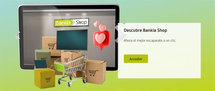 La tienda de productos de electrónica de Bankia, 'Bankia Shop'