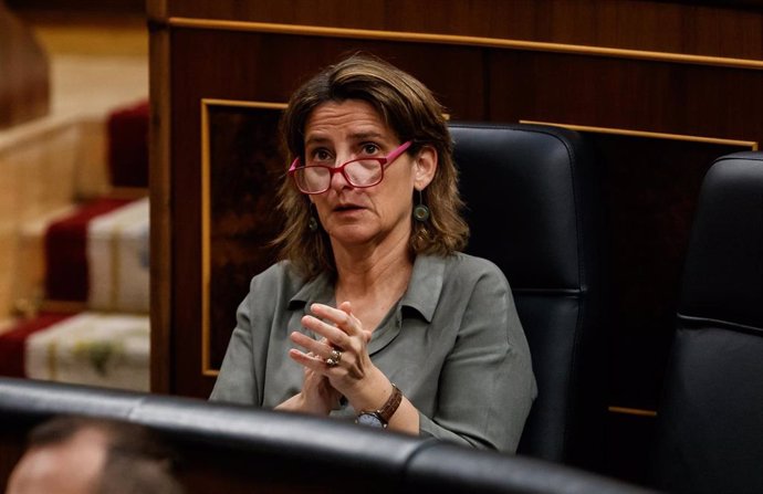La ministra de Transición Ecológica y vicepresidenta cuarta del Gobierno, Teresa Ribera.