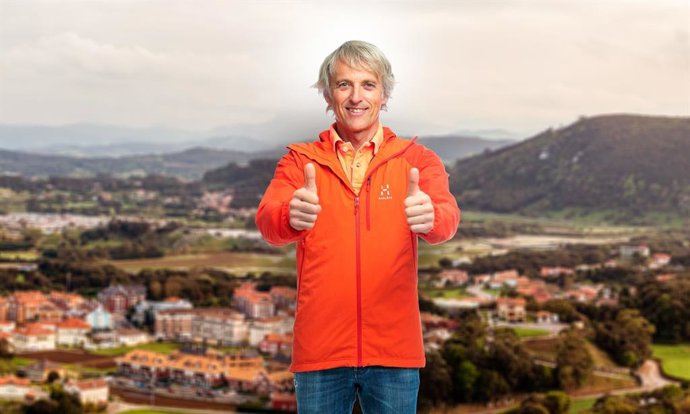 Adamo, operador de Telecomunicaciones,y Jesús Calleja