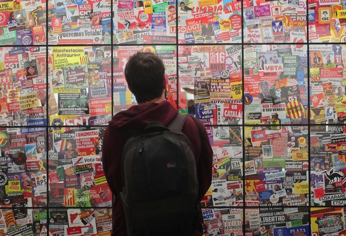 Una de las obras presente en ARCO, la Feria Internacional de Arte Contemporáneo de Madrid, el pasado mes de febrero