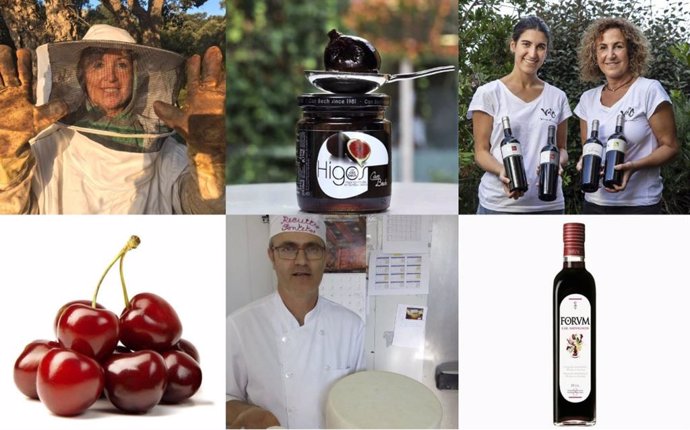 Productores de 'Gastronomía Sostenible', el proyecto de Celler de Can Roca y BBVA para apoyar al pequeño productor y promover la cocina saludable