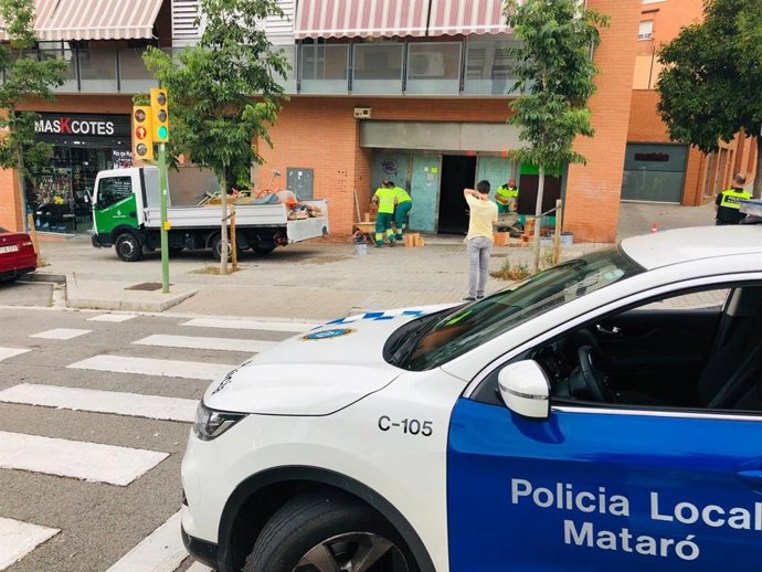 Imagen de archivo de la Policía Local de Mataró