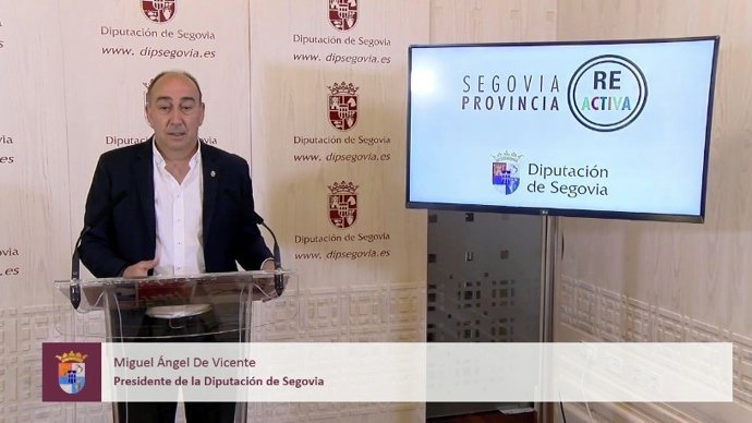 Miguel Ángel de Vicente, en la presentación del Plan Reorienta.