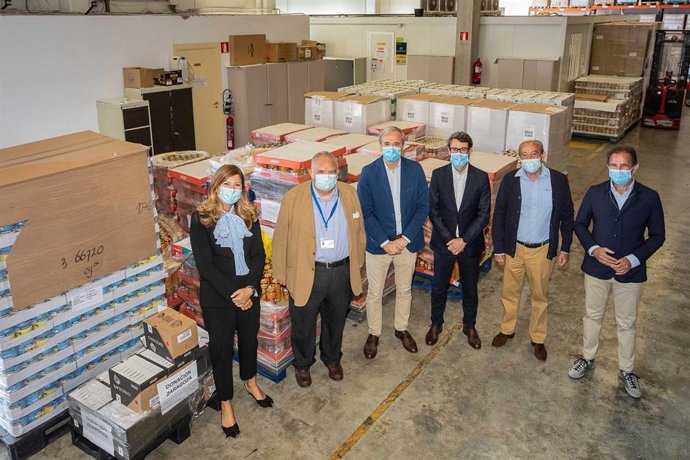 Donación  de Mercadona al Banco  de Alimentos