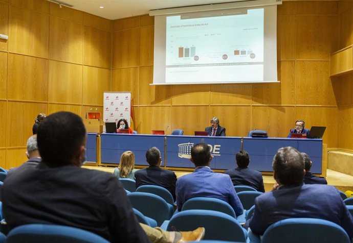 Acto de presentación de la declaración medioambiental de Cepsa.