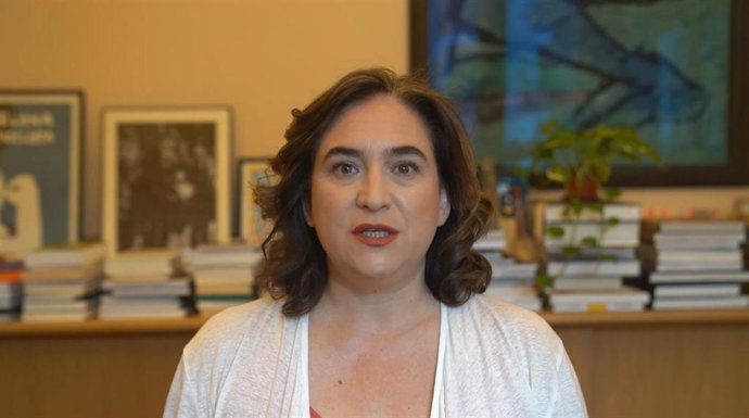 La alcaldesa de Barcelona, Ada Colau