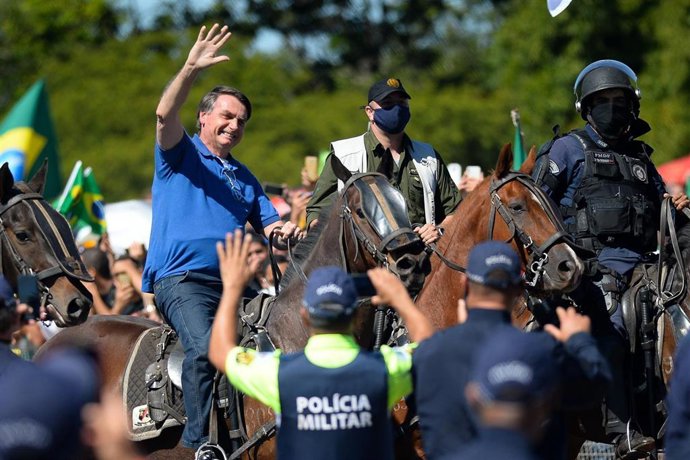 El presidente de Brasil, Jair Bolsonaro