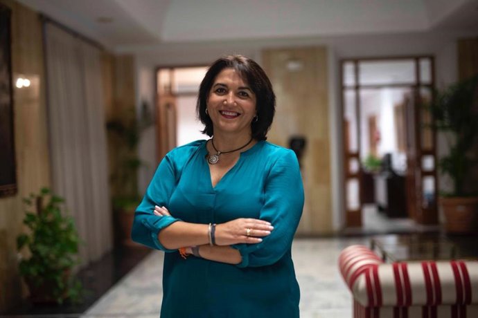 La teniente de alcalde y concejal de Servicios Sociales, Eva Timoteo.