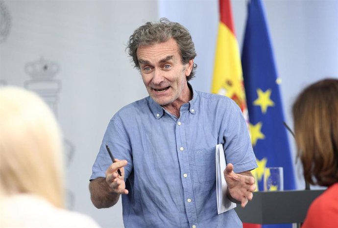 El director del Centro de Coordinación de Alertas y Emergencias Sanitarias (CCAES), Fernando Simón.