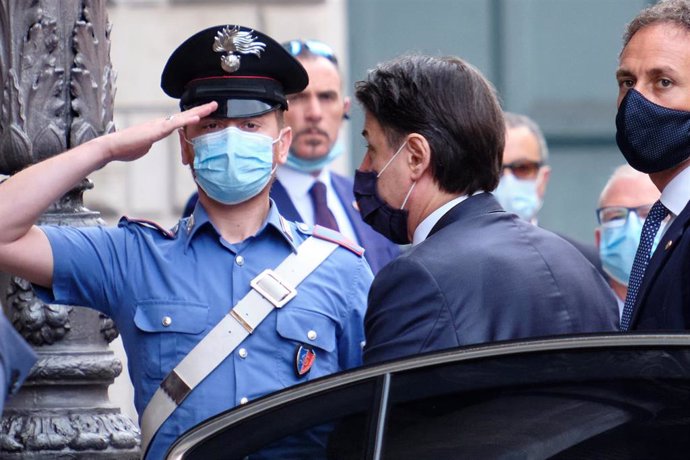 El primer ministro de Italia, Giuseppe Conte