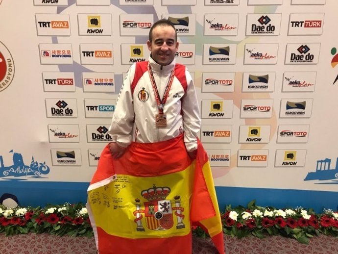 El taekwondista español Álex Vidal