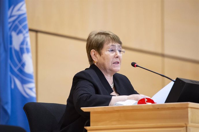 La Alta Comisionada de la ONU para los Derechos Humanos, Michelle Bachelet. 