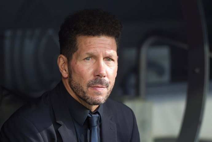 Diego Pablo Simeone, entrenador del Atlético de Madrid