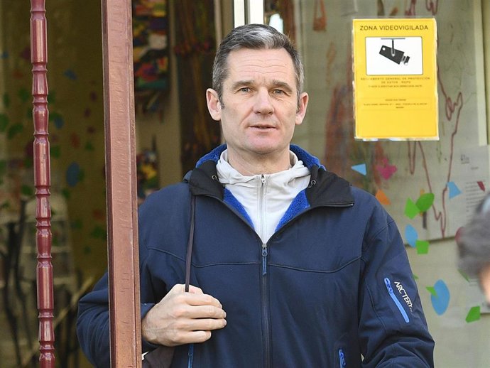 Iñaki Urdangarín sale del Centro Don Orione la última vez que realizó su voluntariado antes del Covid-19