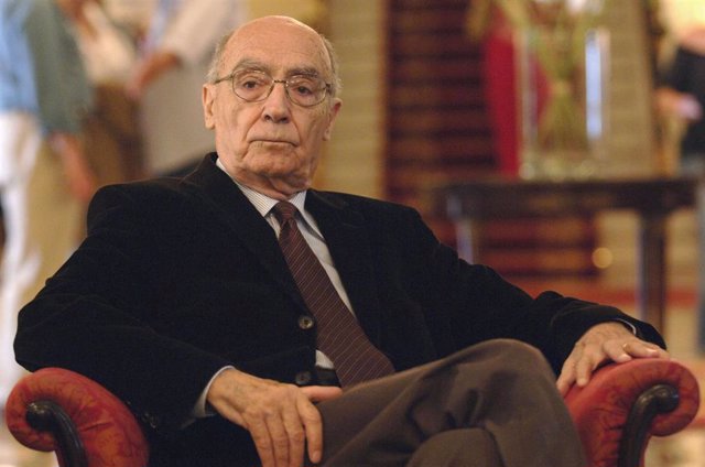     El premio Nobel de Literatura José Saramago, que falleció el 18 de junio de 2010 a los 87 años de edad 