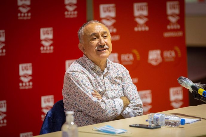 El Secretario General de UGT, Pepe Álvarez