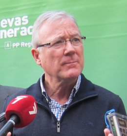 El presidente del Partido Popular (PP) de la Región de Murcia, Ramón Luis Valcárcel.