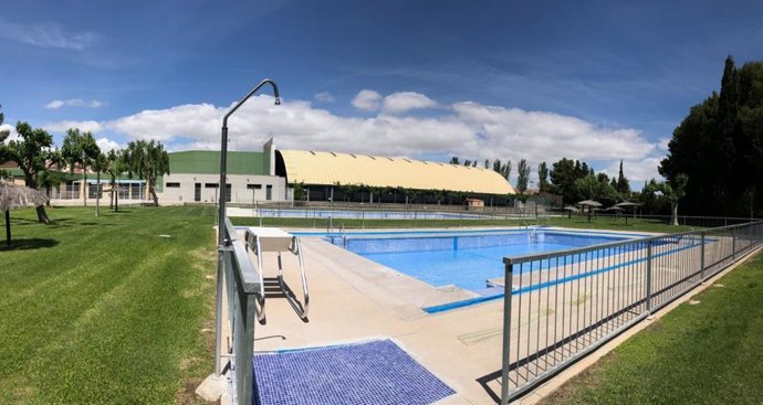 Piscinas municipales del municipio zaragozano de María de Huerva.