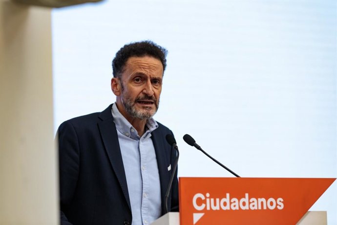 El portavoz adjunto de Ciudadanos en el Congreso de los Diputados, Edmundo Bal.