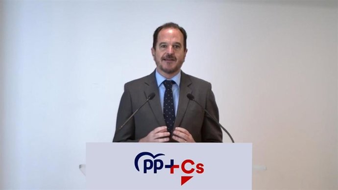 El candidato a lehendakari de la coalición PP+Cs, Carlos Iturgaiz.