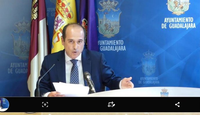 El alcalde de Guadalajara, Alberto Rojo.