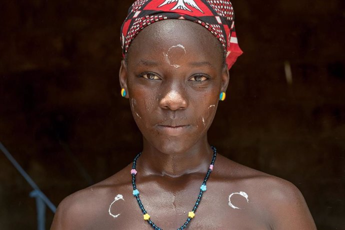 Una adolescente en Burkina Faso