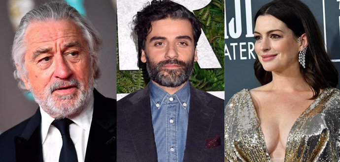 Robert De Niro, Oscar Isaac y Anne Hathaway