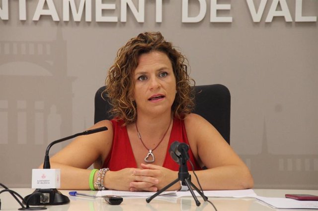Pilar Bernabé en rueda de prensa