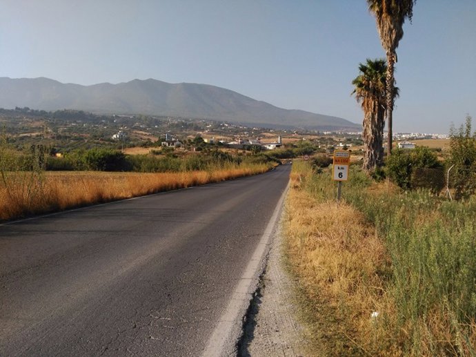 Carretera de la provincia de Málaga que une Alhaurín el Grande con Alhaurín de la Torre y Cártama