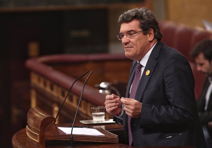El Ministre d'Inclusió, Seguretat Social i Migracions, José Luis Escrivá, 
