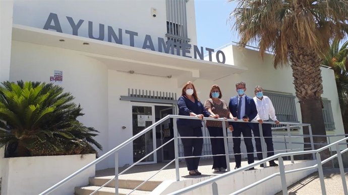 Visita del delegado de Turismo a Carchuna-Calahonda