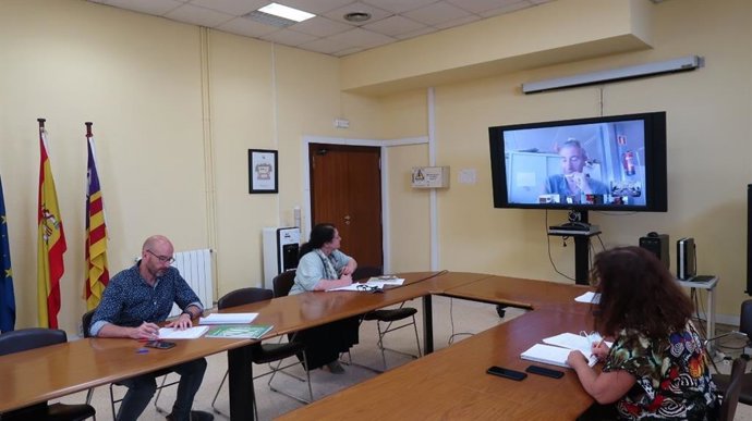 La consellera de Agricultura, Mae de la Concha, reunida con los Consells Insulars.