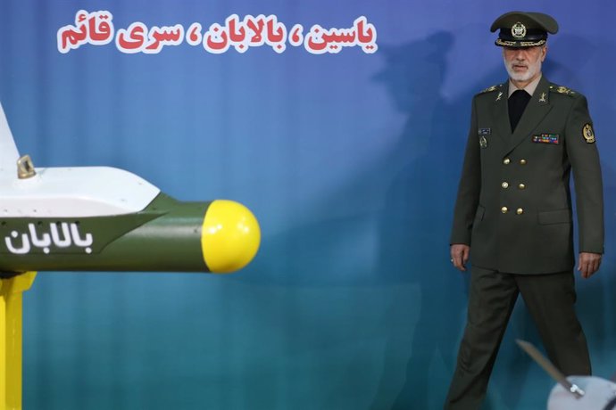 Irán.- La Armada de Irán dispara un misil de crucero de "nueva generación" en un