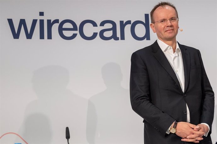 25 April 2019, Bavaria, Aschheim: Markus Braun, CEO of Wirecard, attends the balance sheet press conference of the payment service provider. Photo: Peter Kneffel/dpa