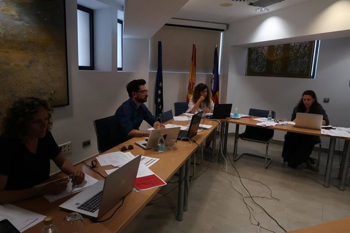 Reunión telemática de Pilar Costa con el Consell de la Cultura.