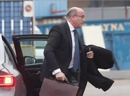 El coronel de la Guardia Civil Diego Pérez de los Cobos en una declaración en la Audiencia Nacional