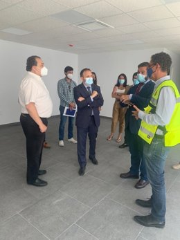 Visita a los nuevos juzgados de Barbate